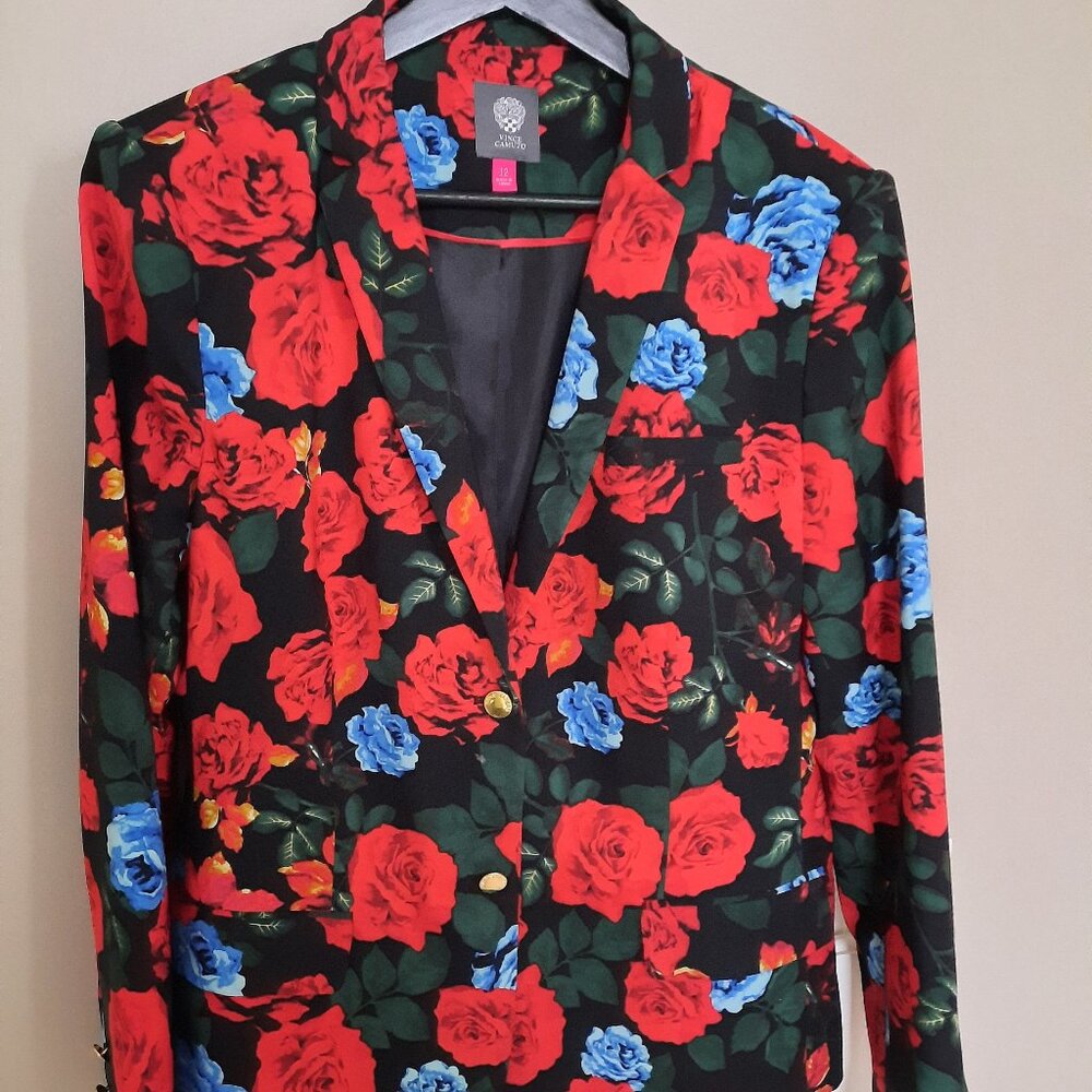 Vince Camuto flowered blazer AVAILABLE JUNE 1